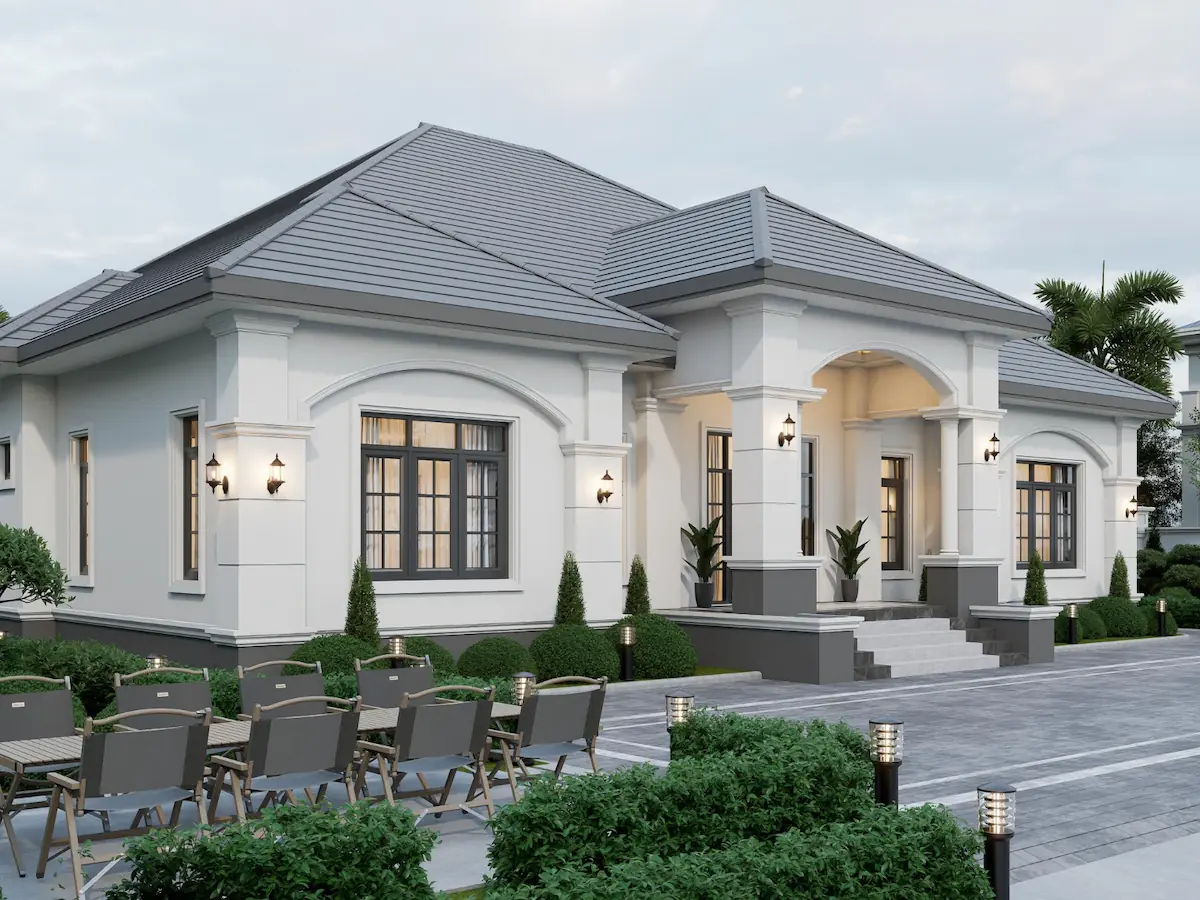 Rumah Mediterania Modern